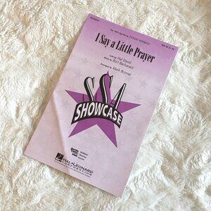 5/$25 'I Say A Little Prayer' Pop Hit Vocal Arrangement Music Sheets